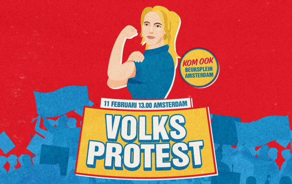 Ga Mee Naar Het Volksprotest Op Februari Sp Leeuwarden